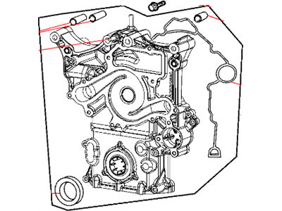 Mopar 53021323AJ Timing Cover