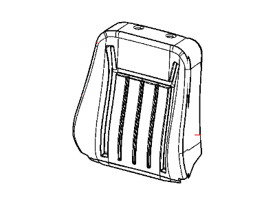 Dodge 1NF141DVAA COVER Front Seat Back