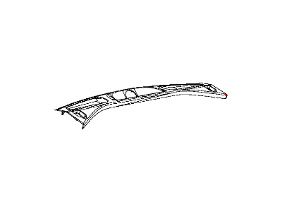 Mopar 1NE03DX9AC Scuff Plate Liftgate