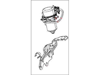 Jeep 5047967AA PUMP Vacuum