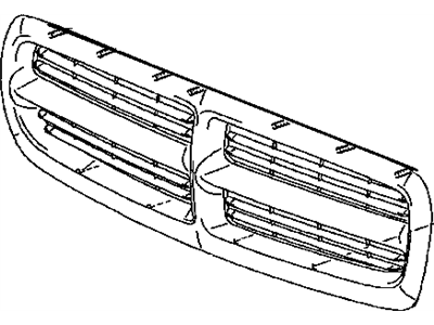 2002 Dodge Durango Grille - 5EH12WS2