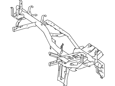 Dodge 68004781AA FRAME Instrument Panel