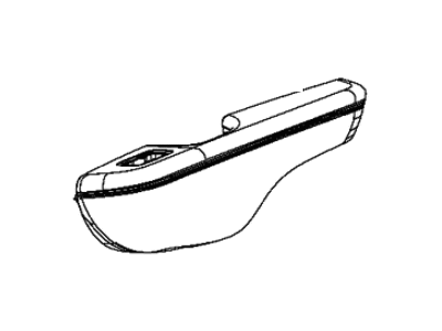 Chrysler 1YZ681KXAC Rear Door Trim