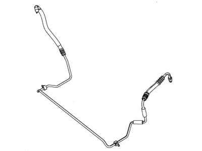 2016 Jeep Wrangler Power Steering Hose - 5154923AD