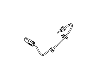 Ram 68447571AA SENSOR CROSSOVER TUBE EGR TEMPERATURE