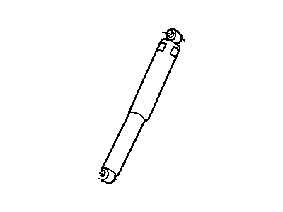 Jeep 52088221AI SHOCK ABSORBER Suspension Rear