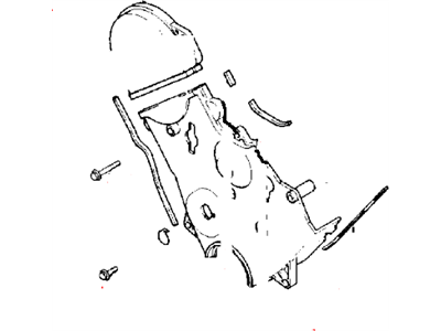 Mopar MD144769 Timing Cover