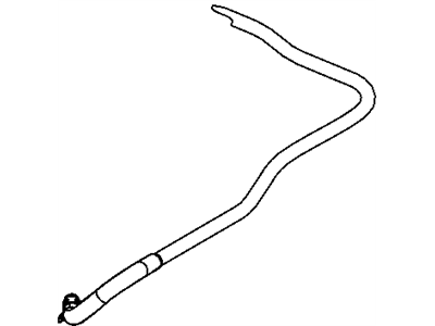 Jeep 68020678AA HOSE Coolant Overflow