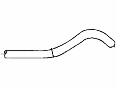 Jeep 56004783 HOSE AND SLEEVE, T/Stat to Water Valve