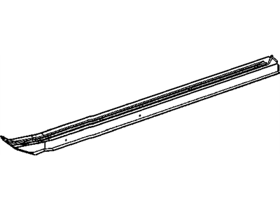 Chrysler 5097906AA RAIL Front Floor Pan