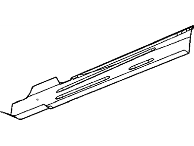 Chrysler 5098230AA PANEL Body Side Sill Inner