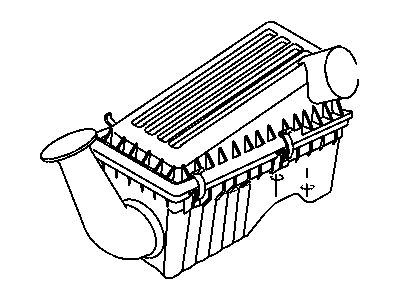 Jeep 53013650AA AIR CLEANER
