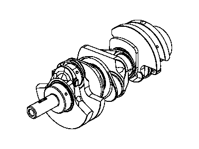 Ram C/V Crankshaft - 5184251AF