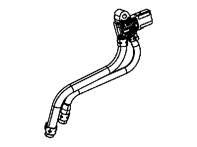 Jeep 5149080AC HOSE Differential Pressure