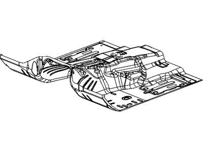 Jeep 55394418AI PAN Floor