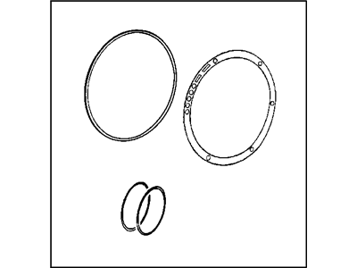 Dodge 5093554AA GASKET AND SEAL PACKAGE Transmission  Oil Pump