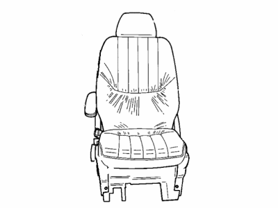 2003 Chrysler Town & Country Seat Cover - ZE411L5AA