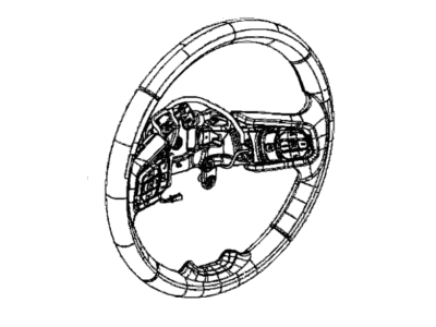 Jeep 7EB221K5AA WHEEL Steering