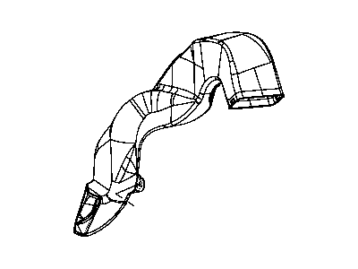 Mopar 5058419AB Lower Duct