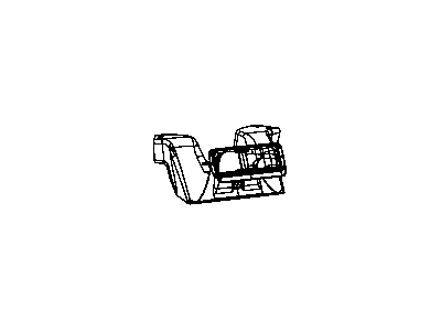 Mopar 5108161AD Air Distributor, Center