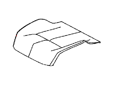 Jeep 1UV91XDVAA COVER Front Seat Cushion