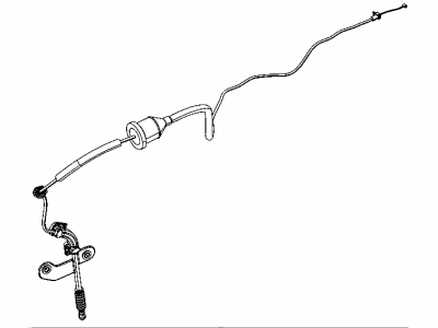 Chrysler Shift Cable - 68066472AG