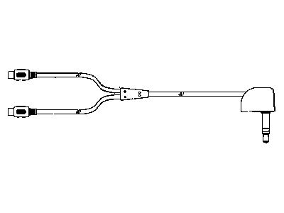 Ram 68068543AA CABLE Audio Input