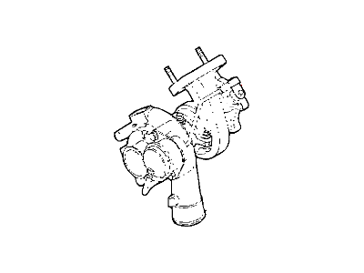 Ram 68226943AA TURBOCHARGER