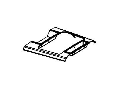 Ram 1TT191DLAD BEZEL Center Console
