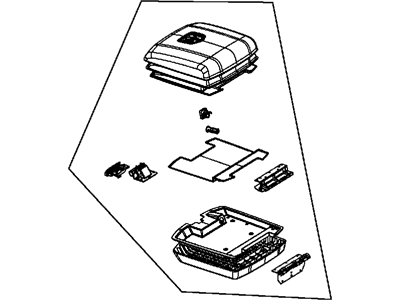 Ram 3500 Armrest - 1NN17XDVAB