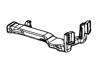 Ram 68053384AA DUCT Floor Console