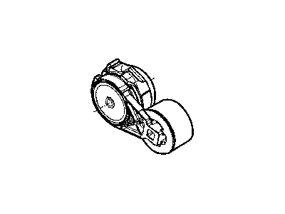 Ram 5086958AA TENSIONER Belt