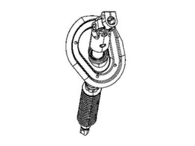 Ram Steering Shaft - 68469694AA