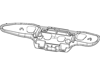 Ram 68044032AA RETAINER Overhead Console