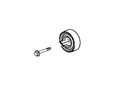 Chrysler 4668455AA PULLEY Idler