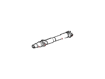 Jeep 52853088AA SHAFT Drive Rear 1-Piece