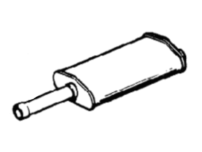Jeep Comanche Muffler - 83500482