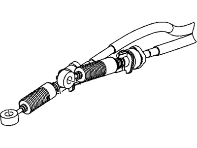 Dodge 5038027AD CABLE Gear Selector