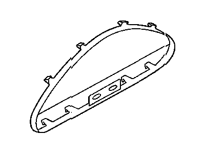 Dodge 5103657AA LENS Cluster