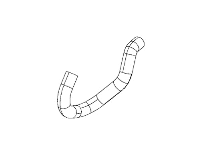 Jeep 52030425AA HOSE Canister to Filter