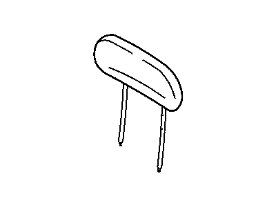 Ram 1TU48DK2AA HEADREST Rear
