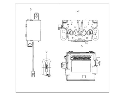 Jeep 82214660AC REMOTE START Complete
