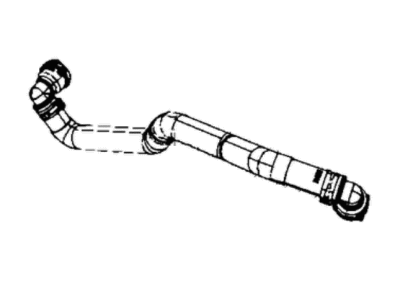 Jeep 68287419AB HOSE Charge Air Cooler OUTLET