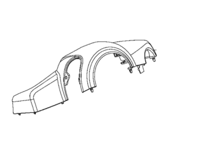 2020 Ram ProMaster City Steering Column Cover - 5YL78LXHAA