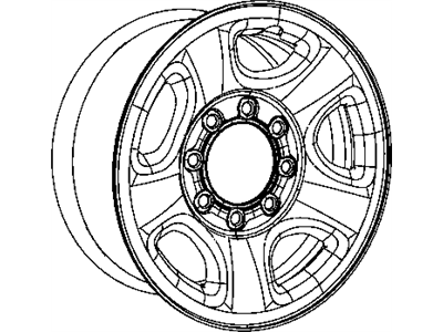 Mopar 52110366AC Wheel Steel