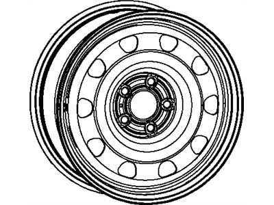 Dodge Dart Spare Wheel - 4726383AB