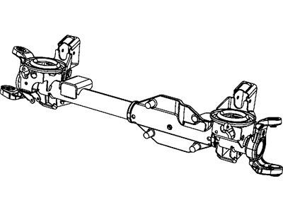 Dodge 68065462AA HOUSING Axle