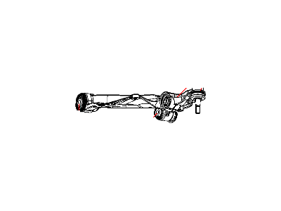 Mopar 55398377AB Arm Lower Control Front