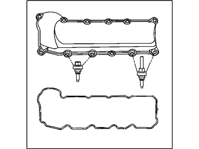 Mopar 53021829AD Valve Cover, Driver Side