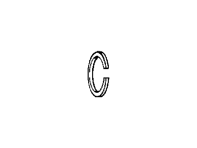 Jeep 3743010 RING, Accumulator Piston Seal, Small